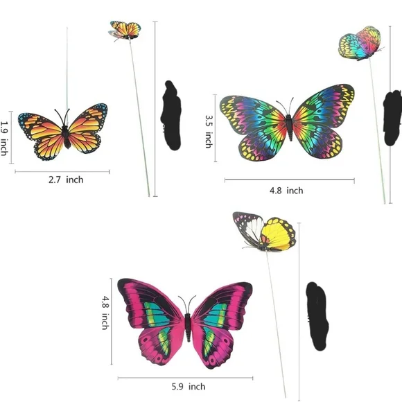 Butterfly Decoration Lot - Picture 4 of 7